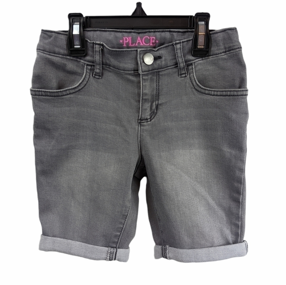 The Children's Place NWT Denim Bermuda Shorts Sz 6X/7